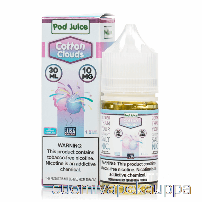 Vape Box Puuvillapilvet - Pod Mehu - 30ml 55mg